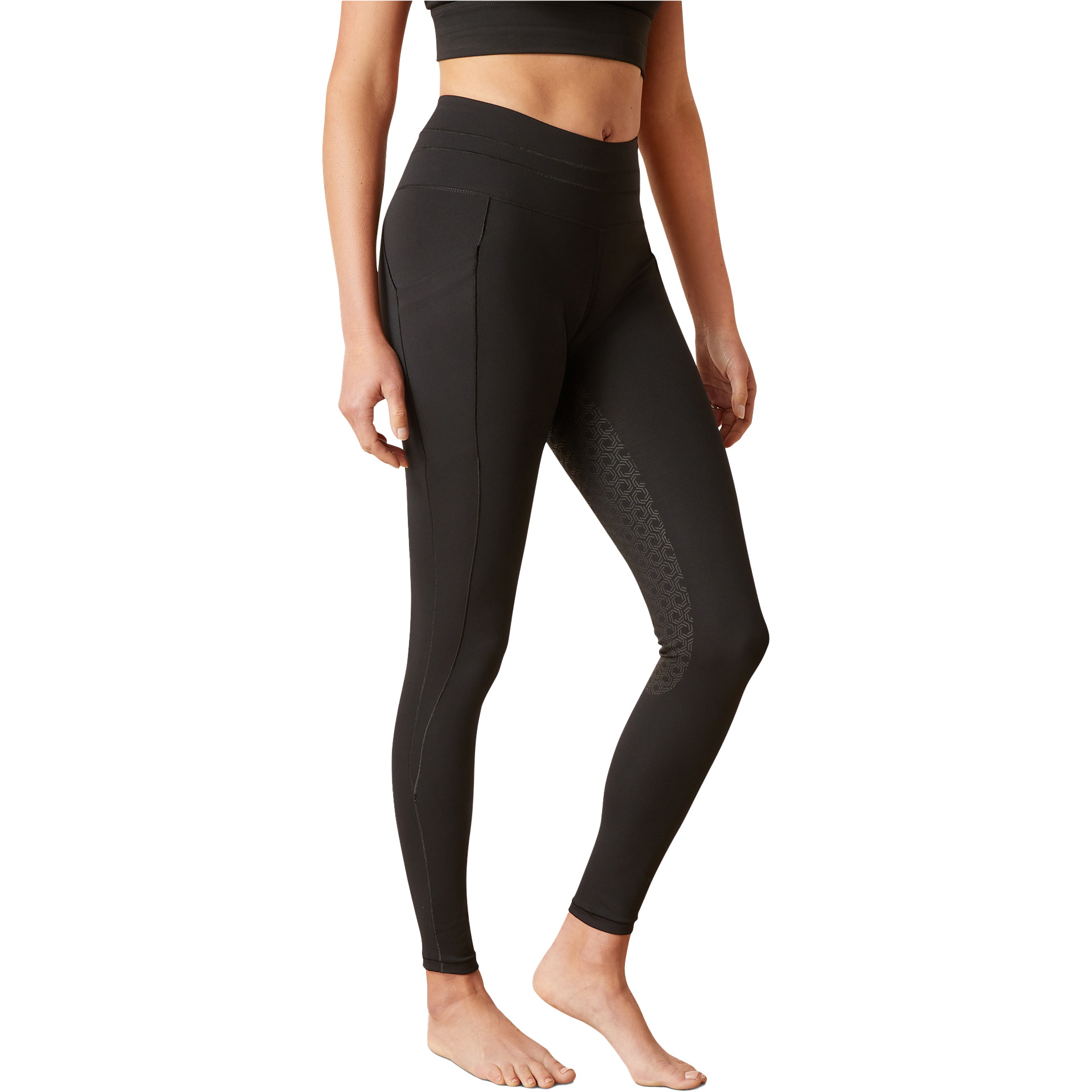Ariat Womens EOS 2.0 Full Seat Riding Tights 10048912 - Black